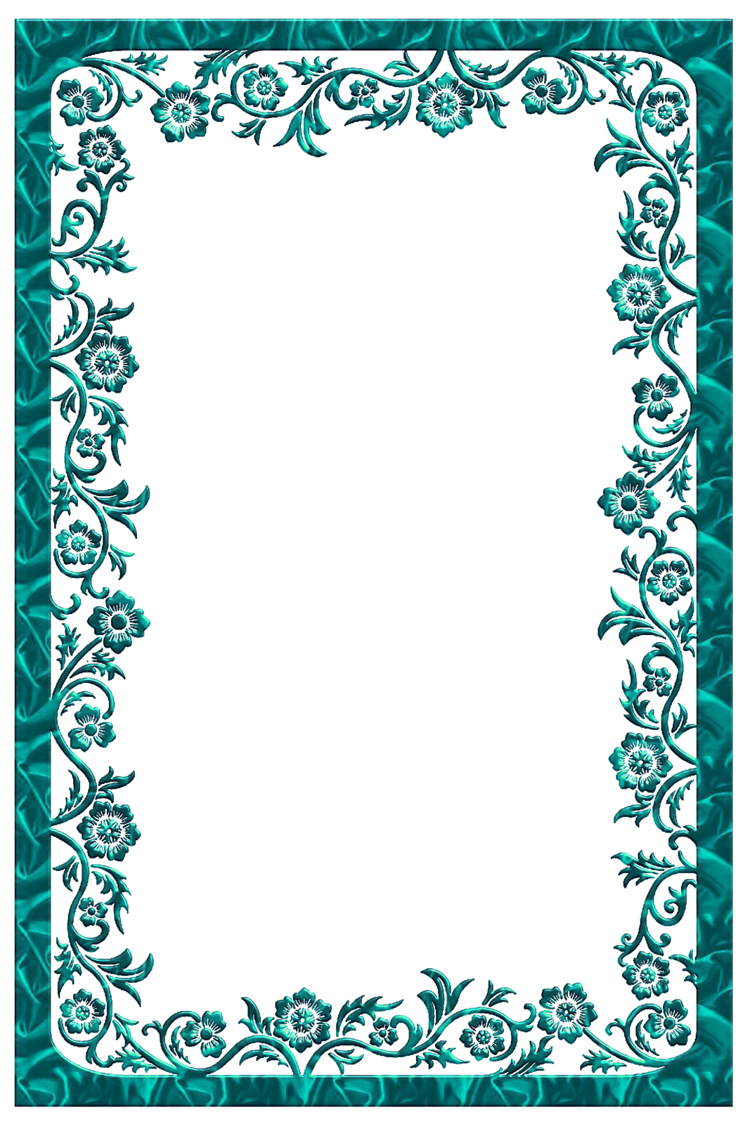 Southern Verges Frame Demarcation Molding PNG
