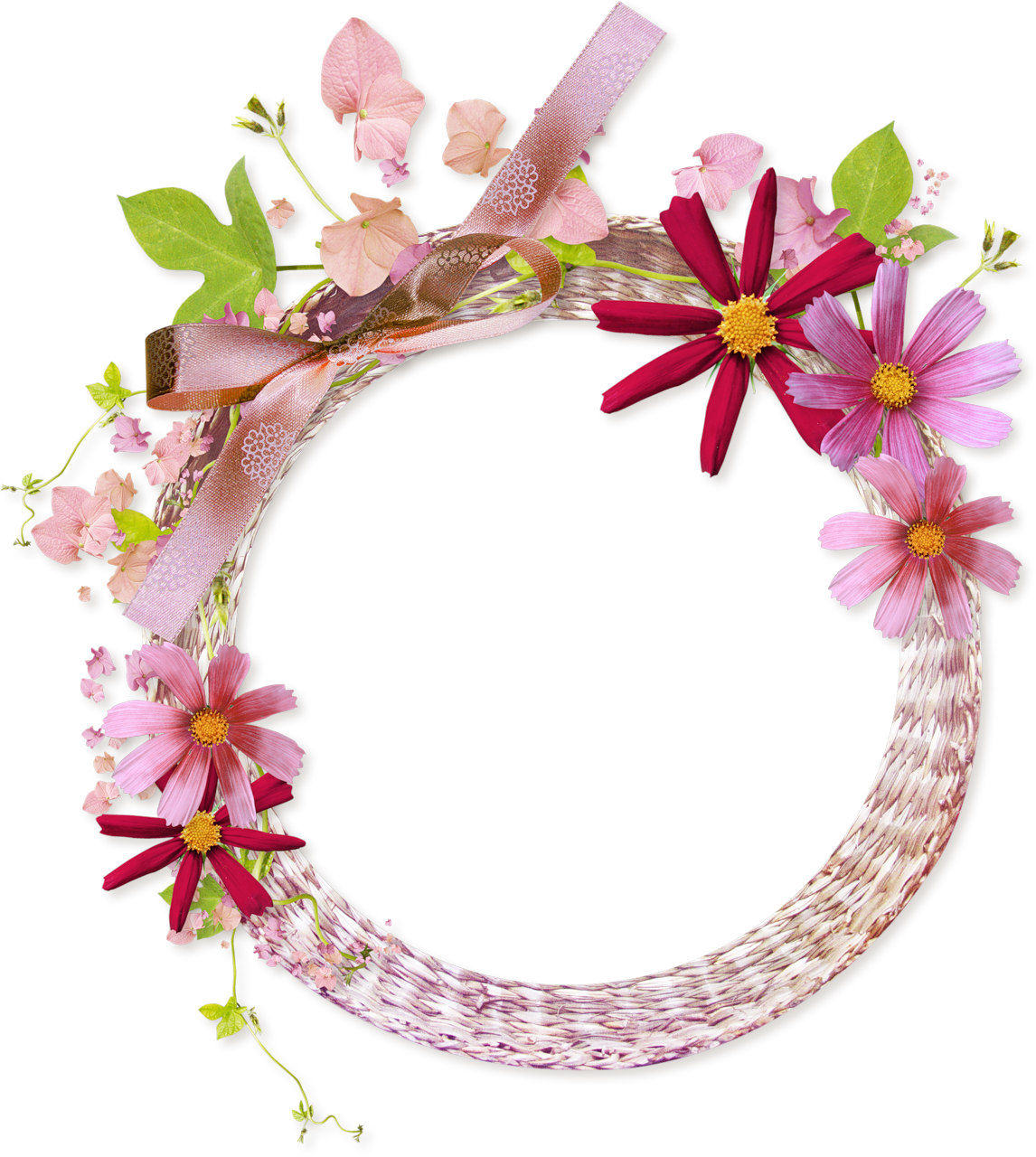 Cosmetic Garland Margin Nonfunctional Boarder PNG
