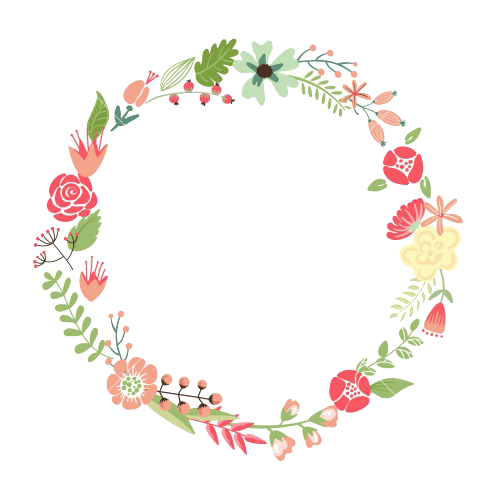 Moment Floral Junction Frontier Frame PNG