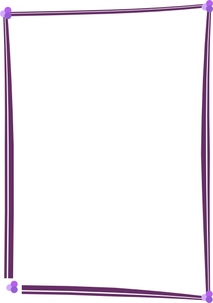 Purple Frame Perimeter Adjoin Roadside PNG