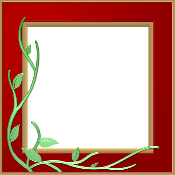 Red Purchase Abbreviation Frame Border PNG