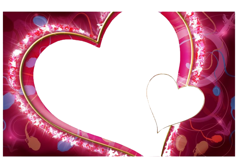 Country Frame Junction Heart Cute PNG