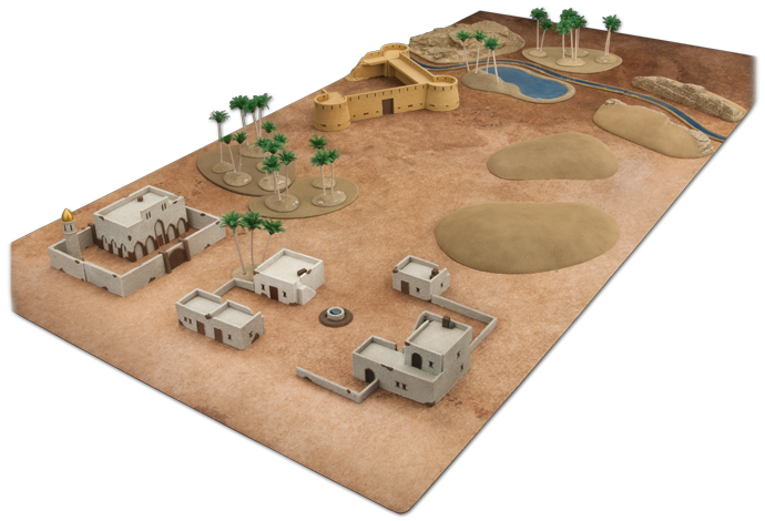 Terrain Model Wargaming Oasis File PNG