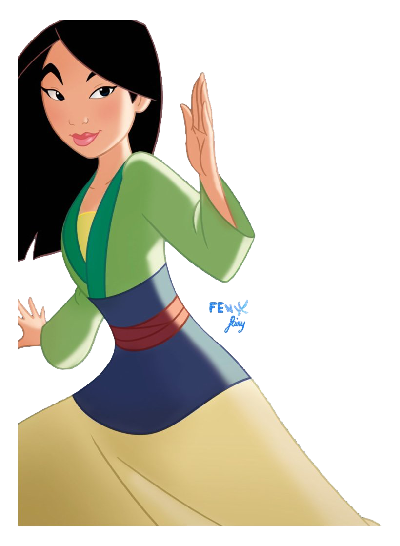 Mulan Disney Cartoon PNG