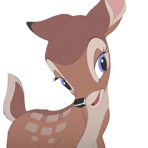 File Cartoon Bambi PNG