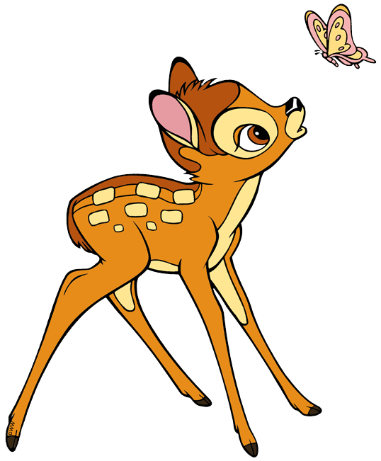 Madden Bambi Cartoon Disney Rogers PNG