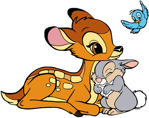 Disney Bambi Cartoon PNG