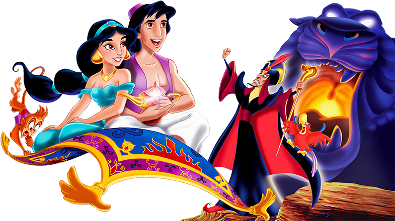 Magic Madden Aladdin Cartoon Carpet PNG