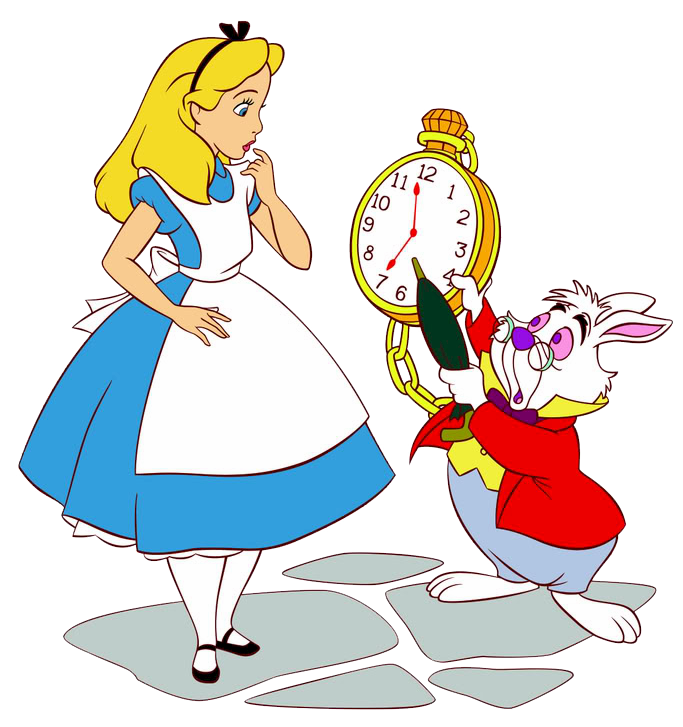 Alice Cartoon Rabbit Wonderland PNG