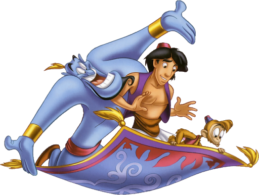 Magic Carpet Aladdin Cartoon PNG