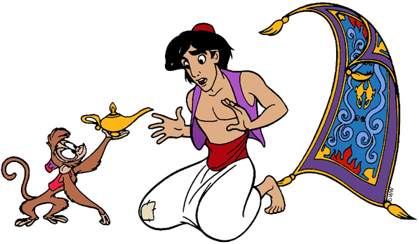 Aladdin Cartoon Abu PNG