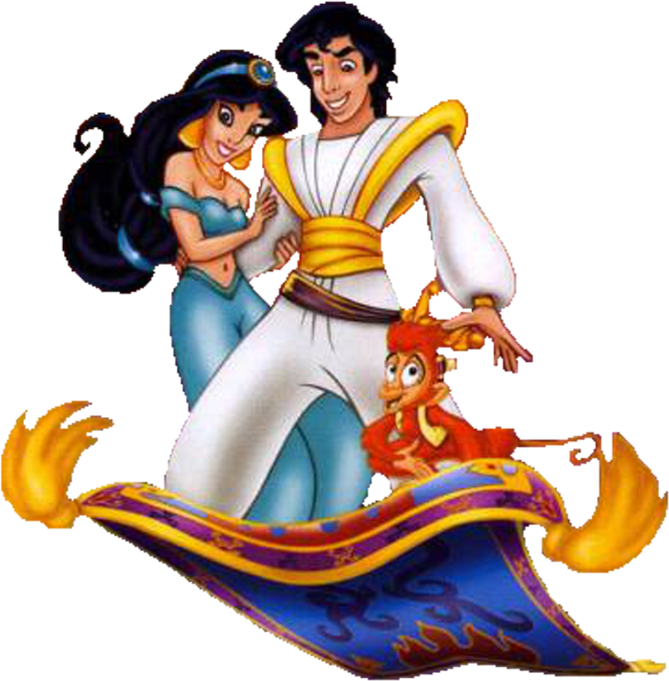 Rogers Cartoon Carpet Aladdin PNG