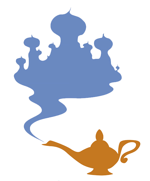 Cartoon Aladdin Lamp PNG