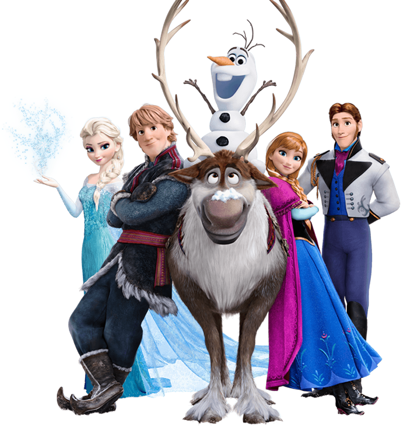 Madden High Frozen Movies Characters PNG