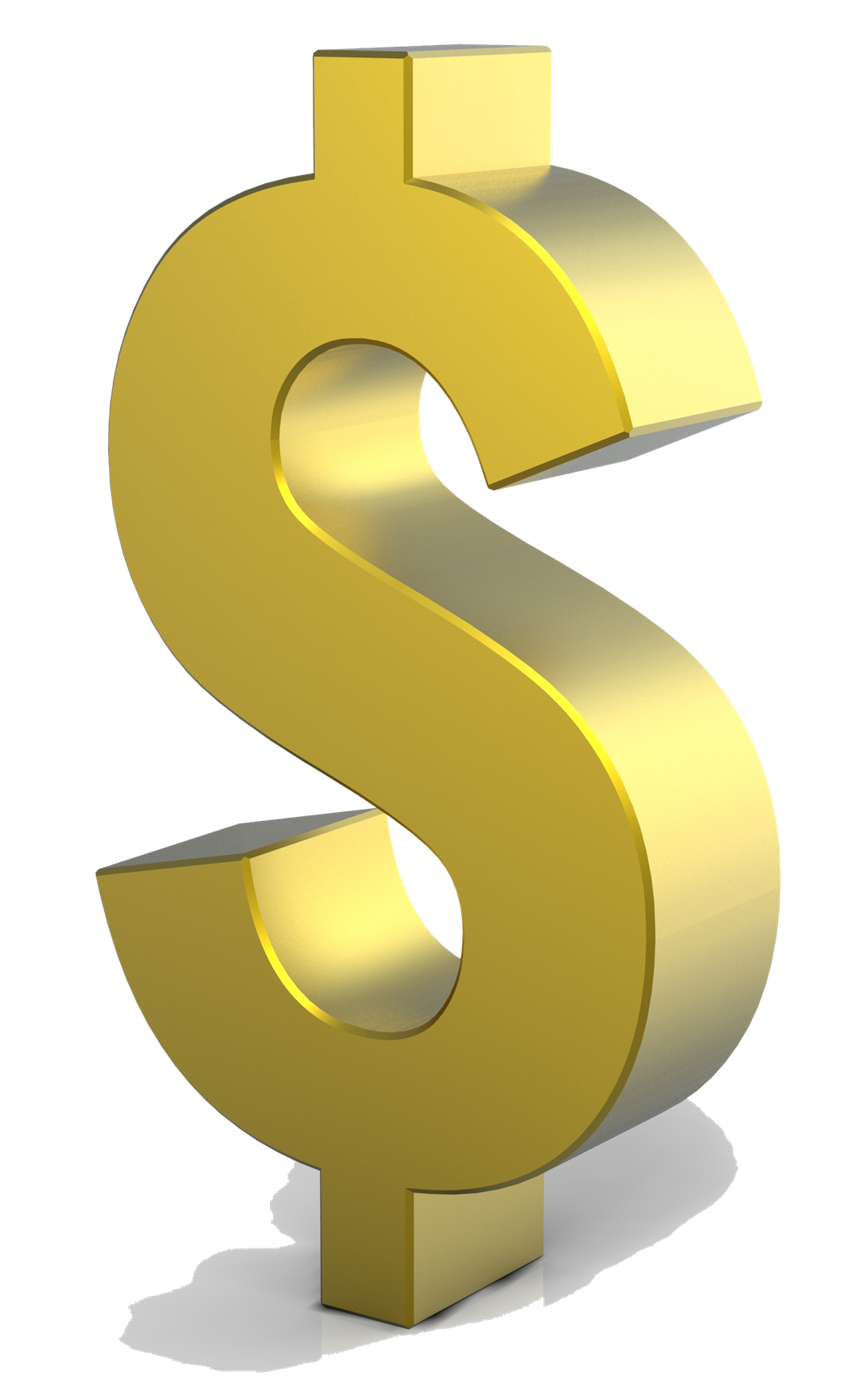 Sign Symbol Gold Dollar Cash PNG