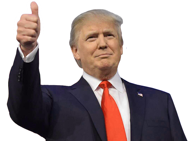 Thumb Trounce Trump Graphic Donald PNG