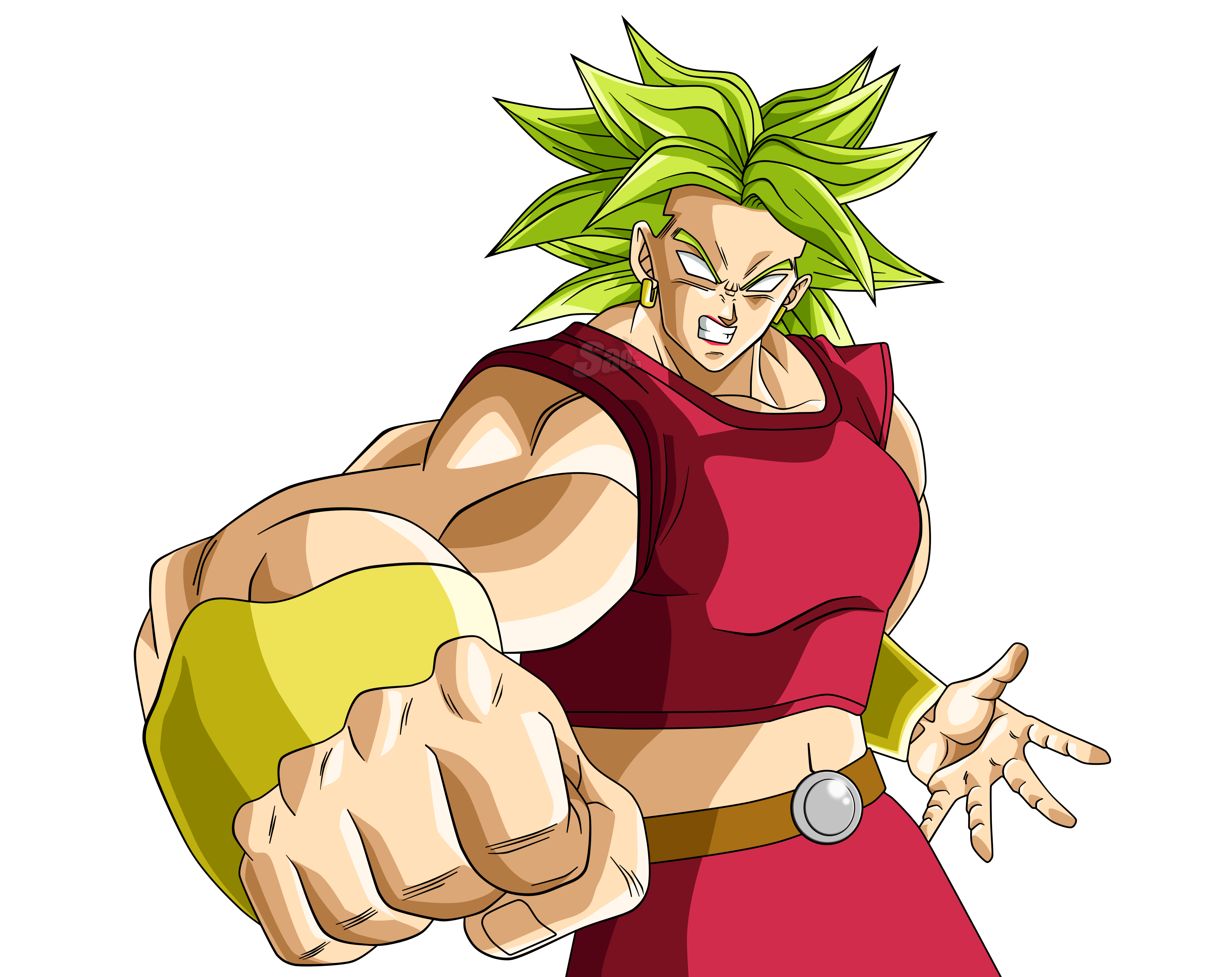 Animals Broly Comics Swing Shot PNG