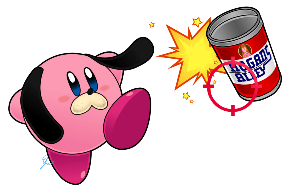 Super Kirby Star Brunt Magenta PNG