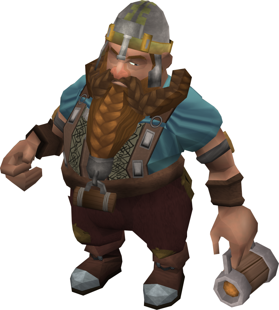 Small Cartoon Dwarf Characters Shows PNG