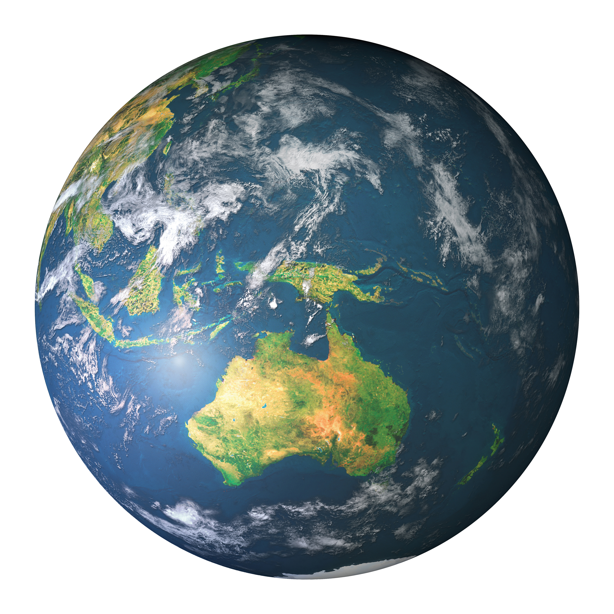 Planet Satellite View Sun Globe PNG