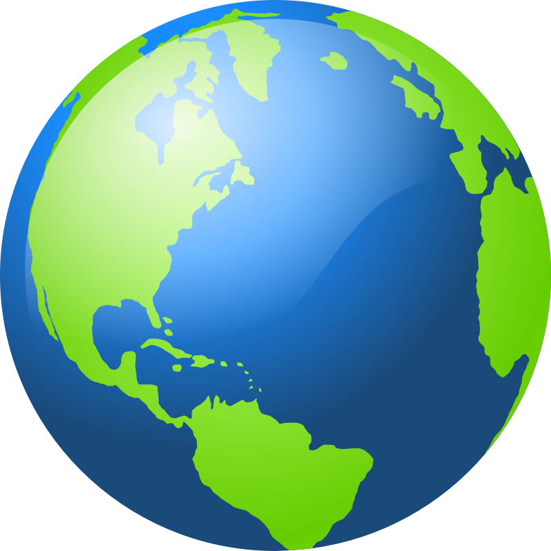 Content Globe Sphere Green Earth PNG