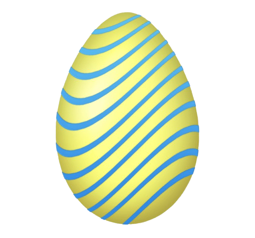 Yellow Egg Easter Christian File PNG