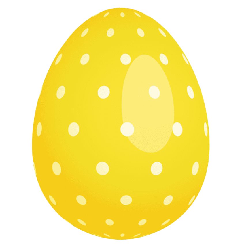 Easter Yellow Egg Thanksgiving Holidays PNG