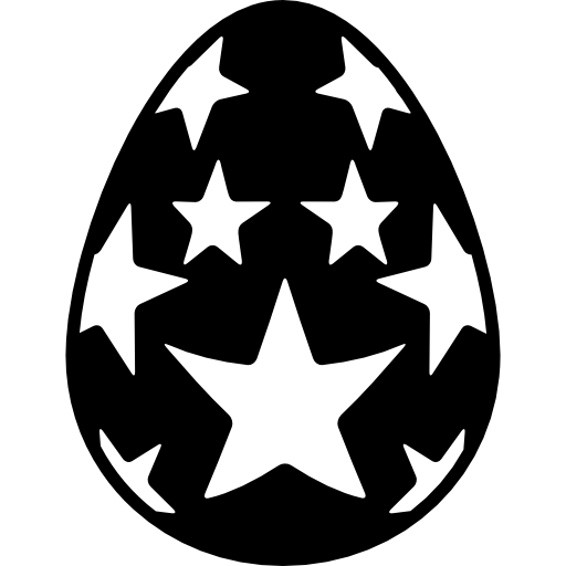 Egg Christian Doomsday Easter Black PNG