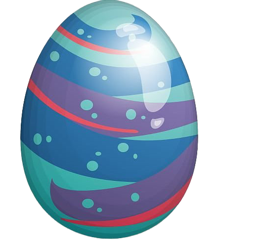 Doomsday Easter Egg Blue Holidays PNG