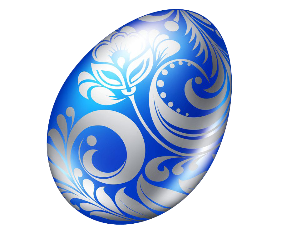Blue Holidays Egg Easter PNG