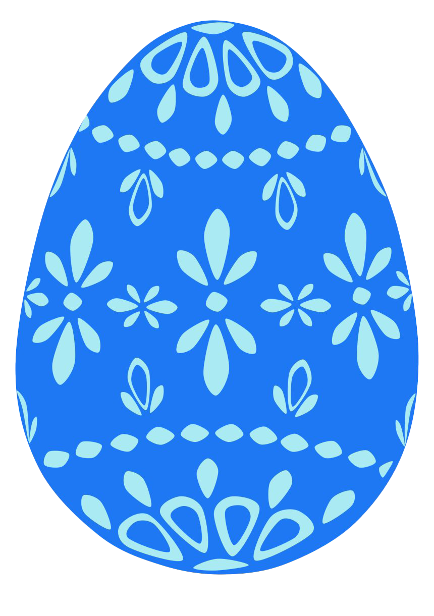 Egg Blue Holidays Easter PNG