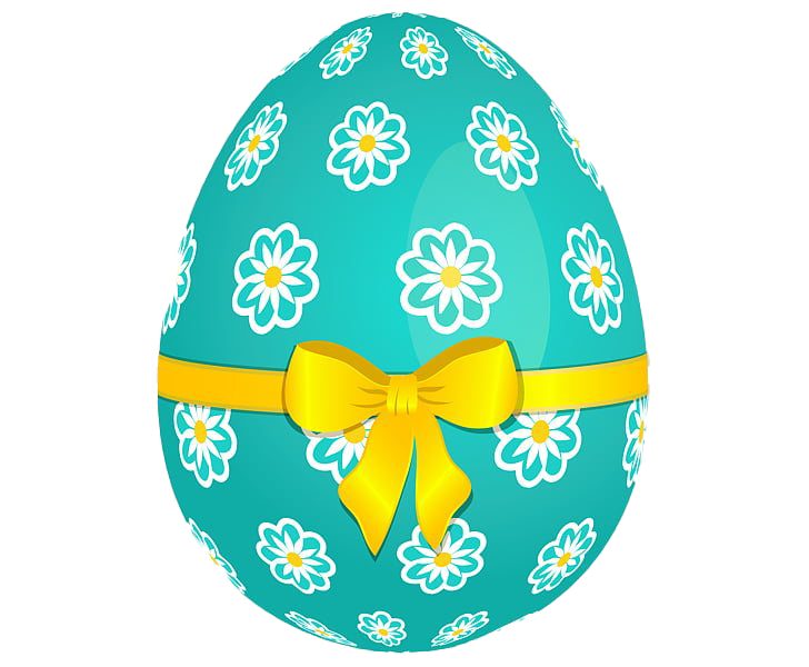 Egg Holidays Christian Blue Easterly PNG