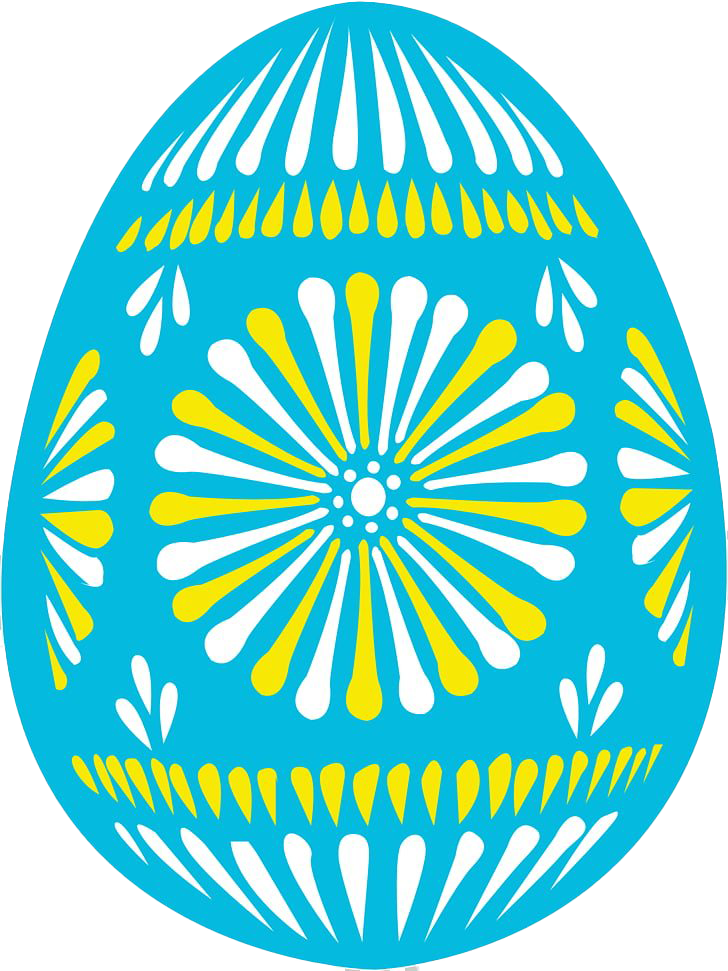 Holidays Easter Egg Blue PNG