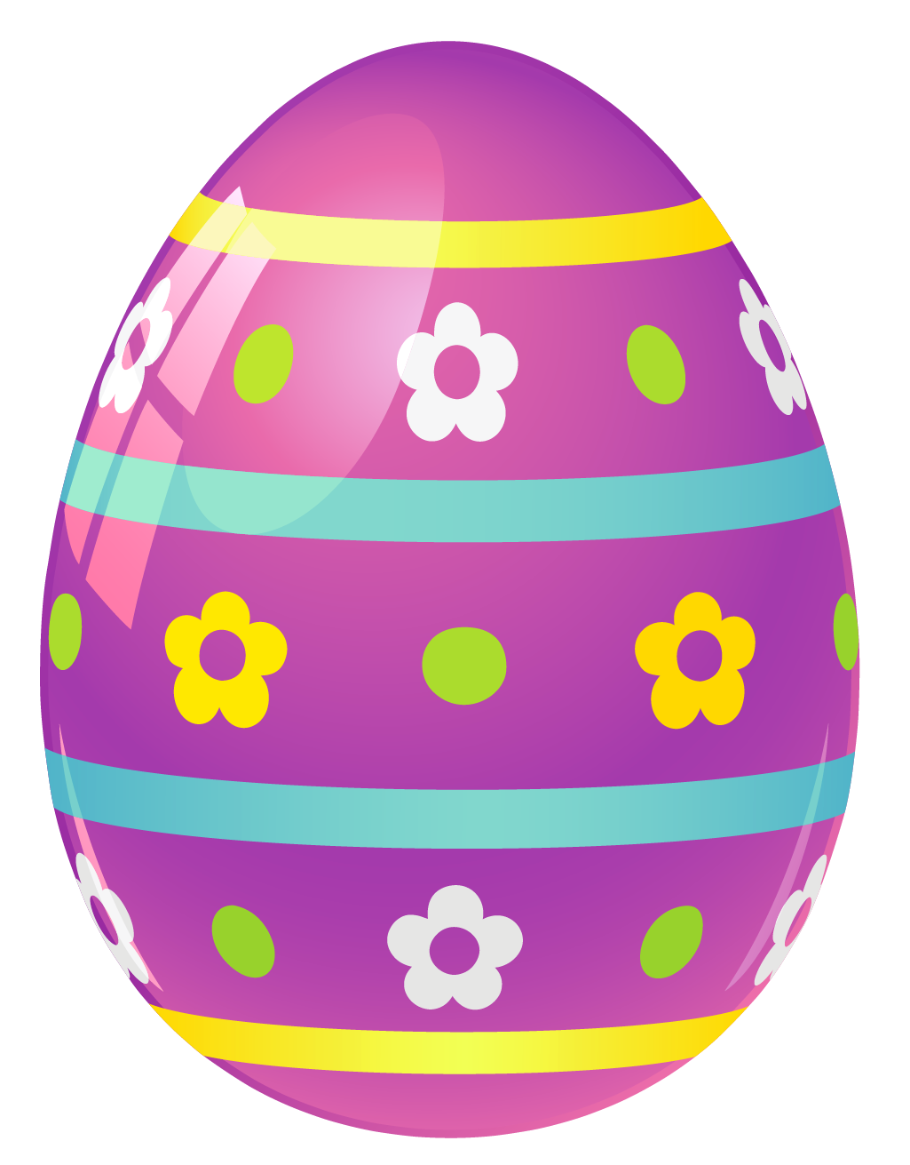 Holidays Colorful Egg Easterly Easter PNG