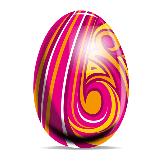 Colorful Easter Holidays Egg Jenny PNG