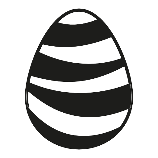 Black Doomsday Egg Holidays Decorative PNG