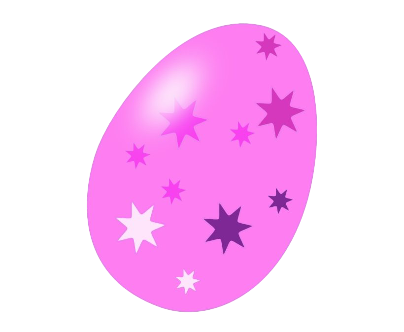 Decorative Easter Purple Holidays Egg PNG