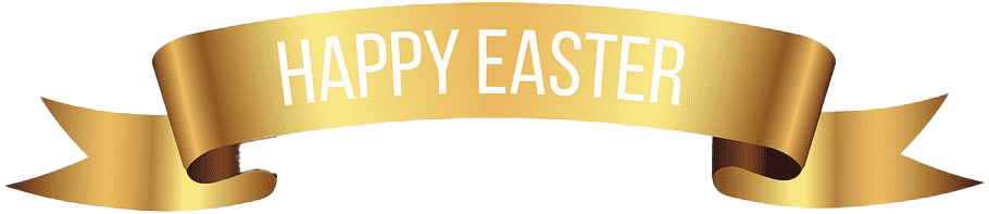 Holidays Easter Banner PNG