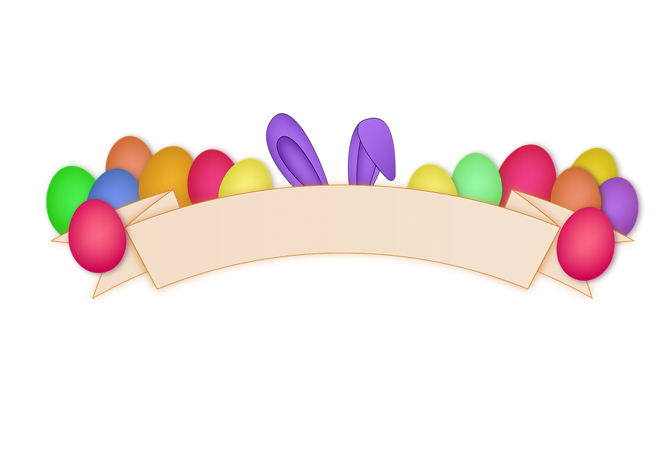 Thanksgiving Easter Holidays Banner PNG