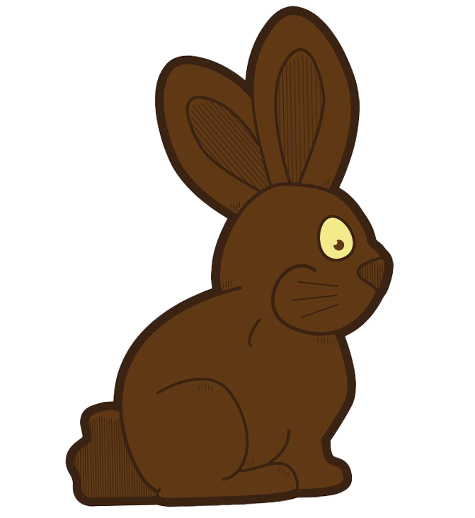 Easter Bunny Holidays Chocolate PNG