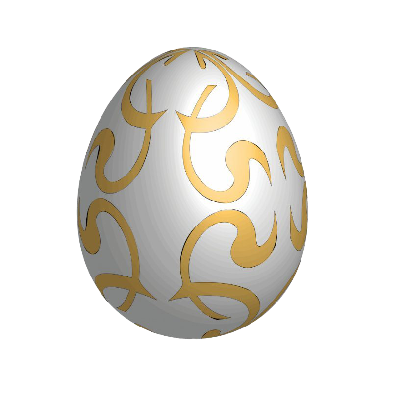 Egg Gold Holidays Easter PNG
