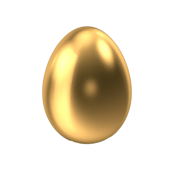 Golden Holiday Resurrection Holidays Egg PNG