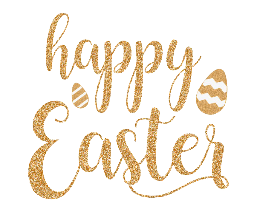 Logo Holidays Easter Happy Word PNG