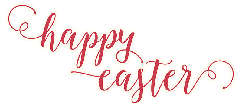 Word Thanksgiving Easter Happy Logo PNG