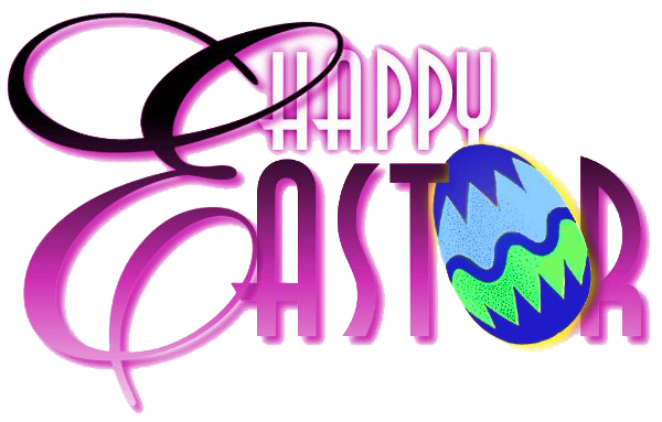 Text Resurrection Easter Happy Holidays PNG