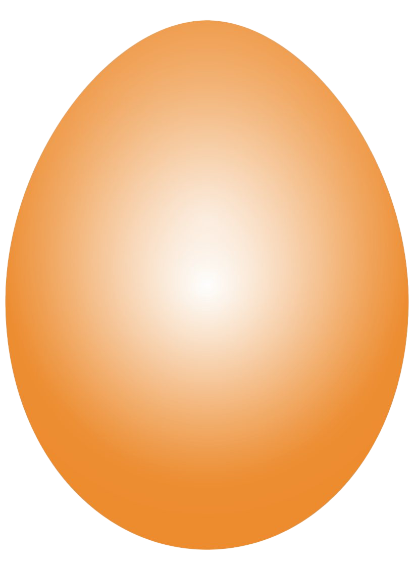 Egg Jenny Orange Easter Easterly PNG