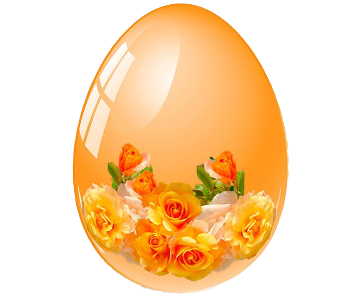 Easter Christian Egg Holidays Orange PNG