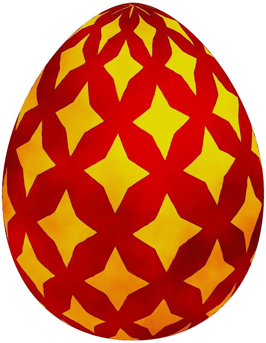 Holidays Egg Easter Easterly Orange PNG