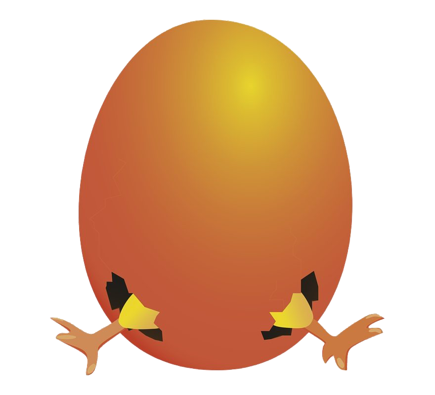 Egg Thanksgiving Easterly Holidays Orange PNG