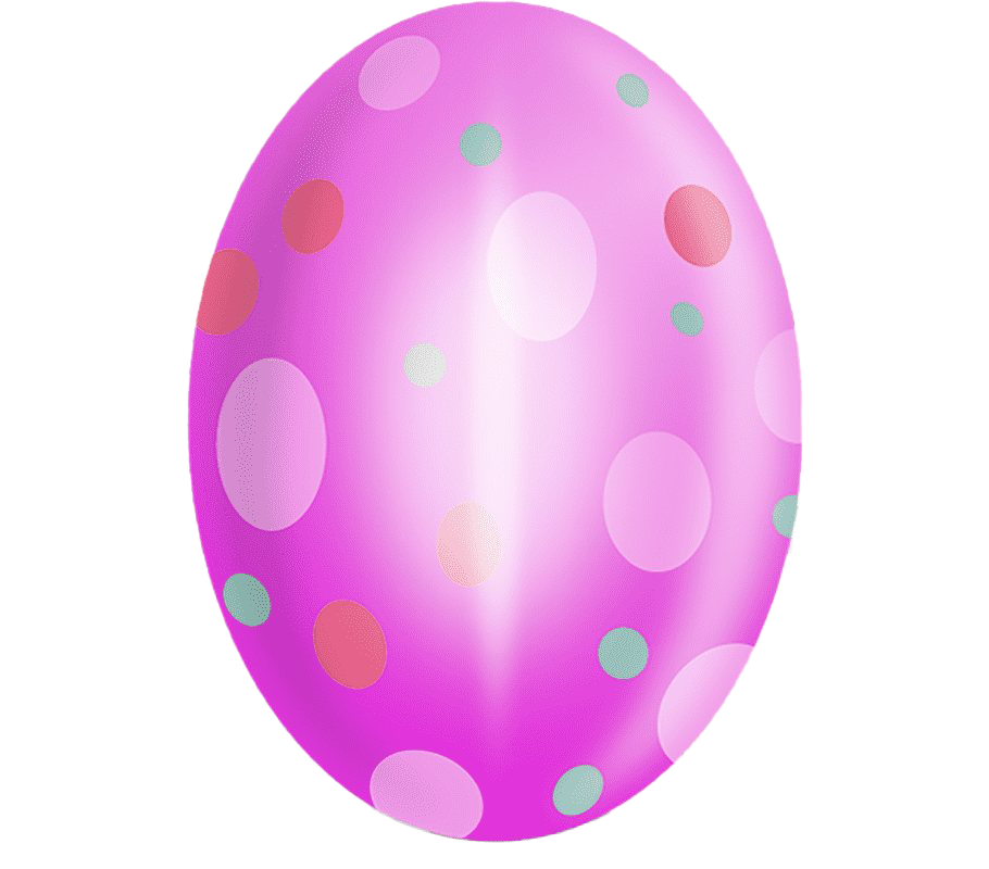 Holidays Easter Egg Pink PNG